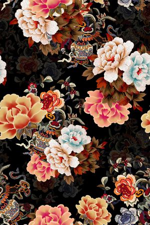 时尚印花华亿平台图片