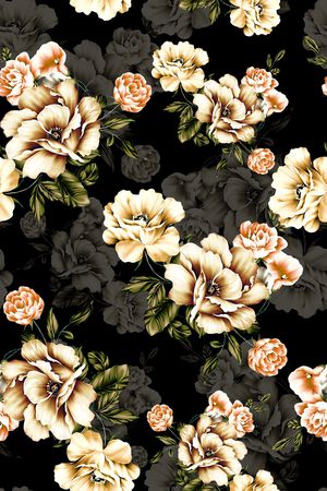 绿植树叶印花华亿平台图片