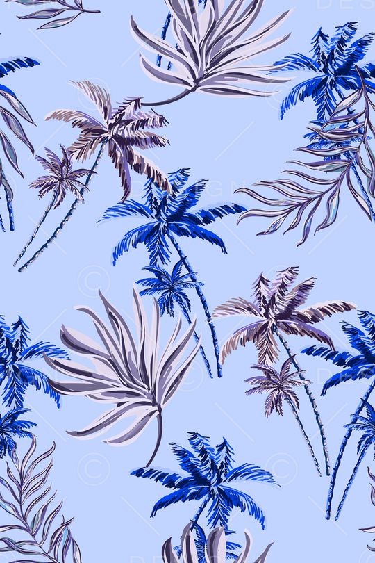 绿植树叶印花华亿平台图片