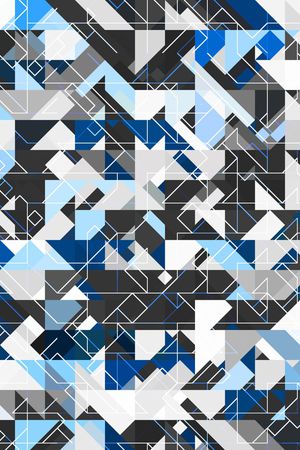 几何印花华亿平台图片