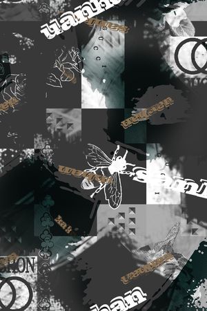 几何印花华亿平台图片