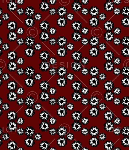 连衣裙印花华亿平台图片