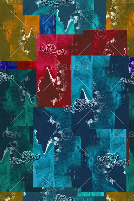 简约印花华亿平台图片