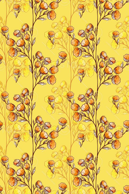 抽象花卉印花华亿平台图片