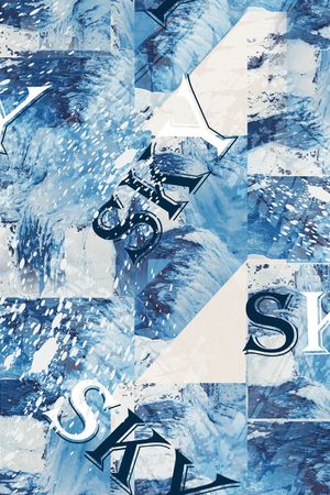 几何印花华亿平台图片