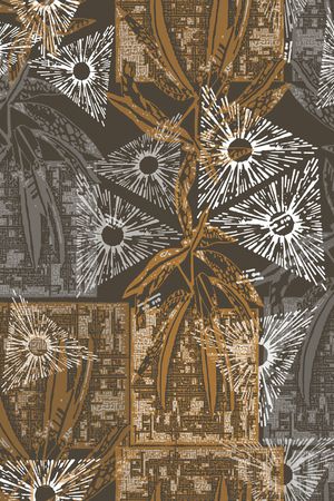 几何印花华亿平台图片