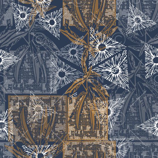 几何印花华亿平台图片