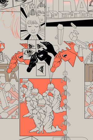 朋克印花华亿平台图片