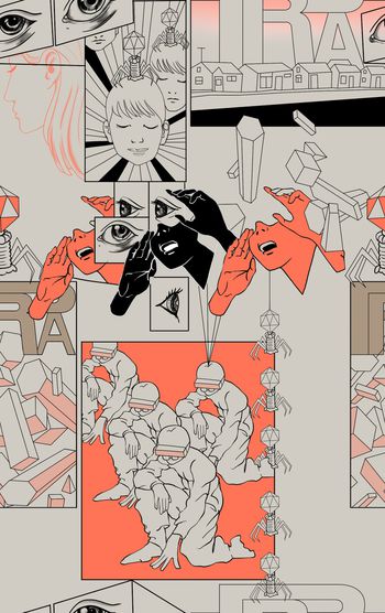 朋克印花华亿平台图片