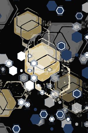 几何印花华亿平台图片