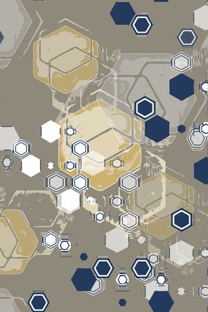 几何印花华亿平台图片