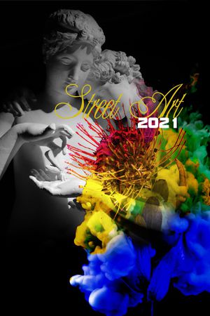 抽象花卉印花华亿平台图片