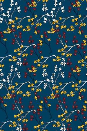 连衣裙印花华亿平台图片