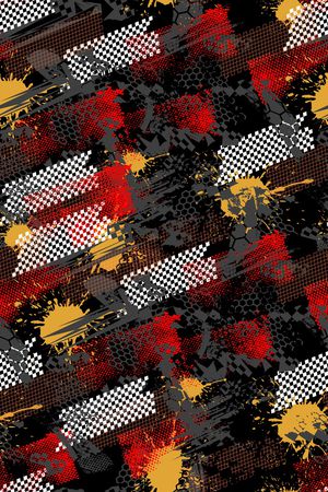 几何印花华亿平台图片