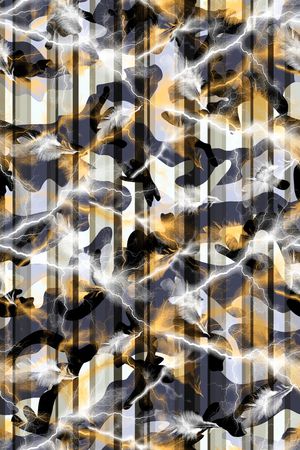 几何印花华亿平台图片