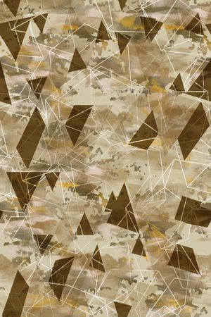 几何印花华亿平台图片