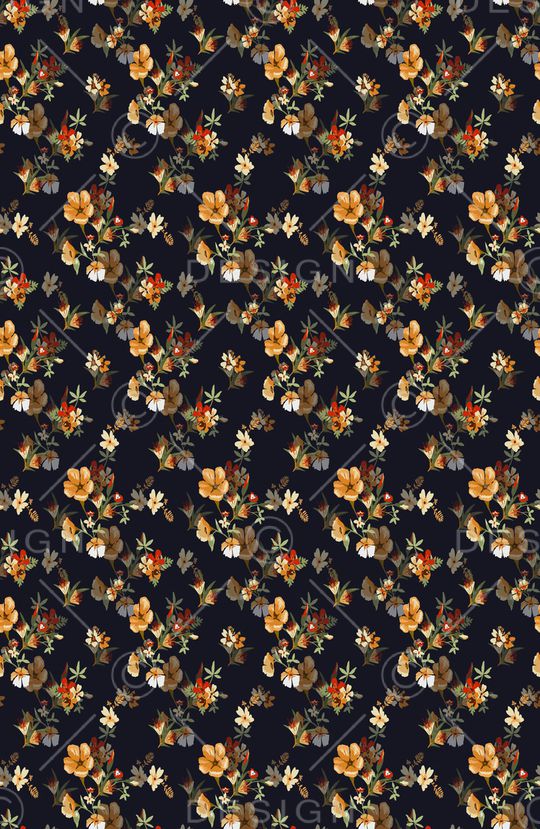 复古印花华亿平台图片