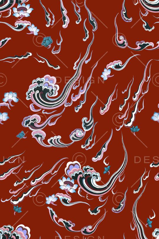 香云纱印花华亿平台图片