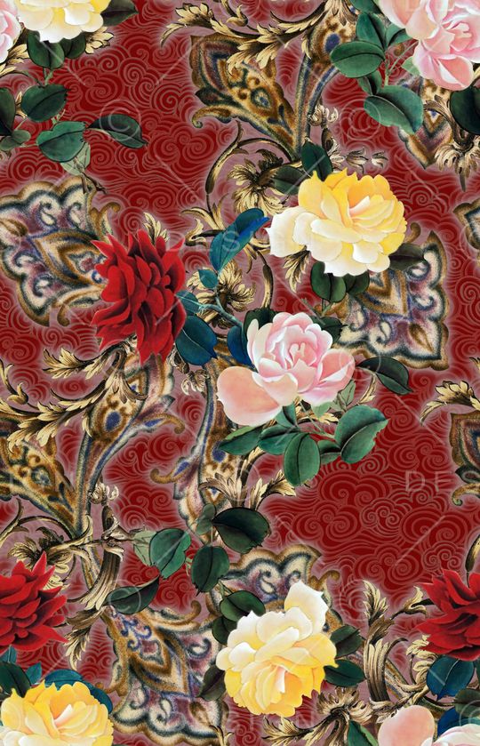 香云纱印花华亿平台图片