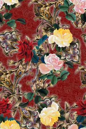 香云纱印花华亿平台图片