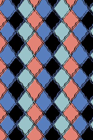 几何印花华亿平台图片