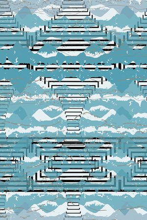 几何印花华亿平台图片