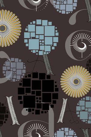 几何印花华亿平台图片