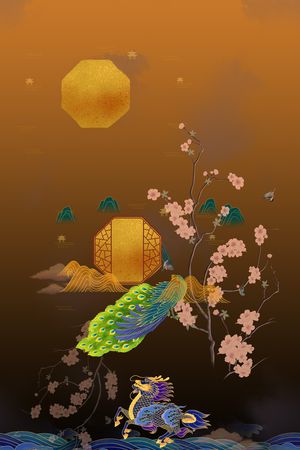 连衣裙印花华亿平台图片