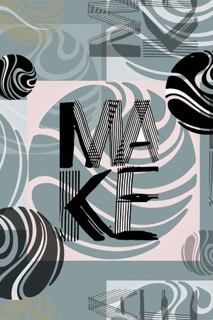 几何印花华亿平台图片