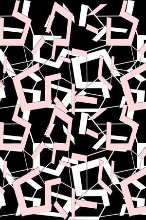 几何印花华亿平台图片