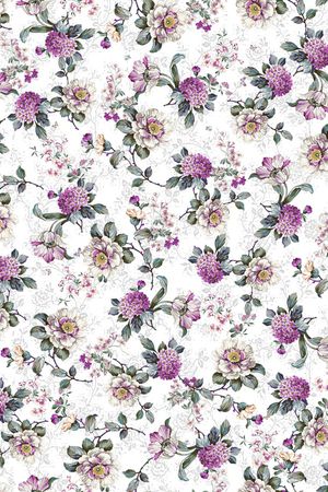 绿植树叶印花华亿平台图片