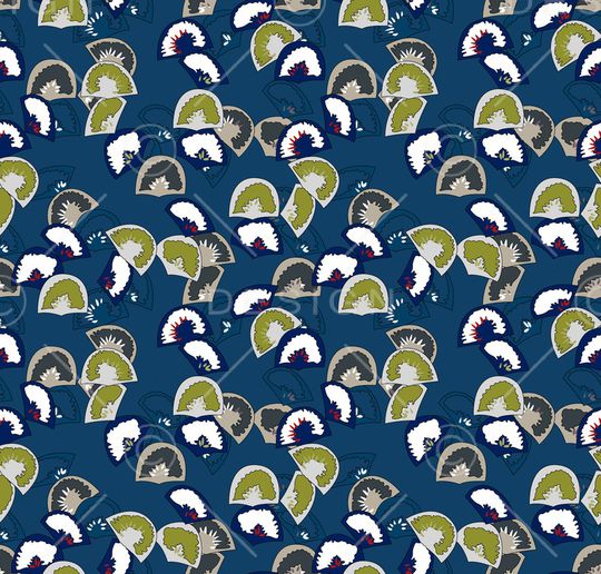 连衣裙印花华亿平台图片