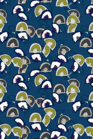 连衣裙印花华亿平台图片