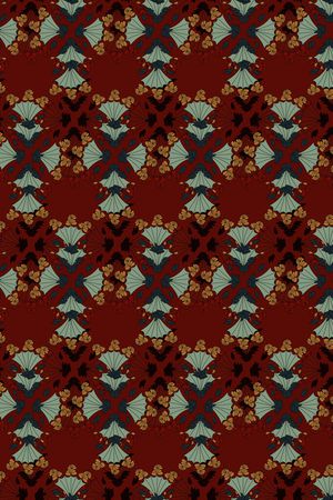 连衣裙印花华亿平台图片