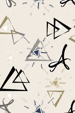 几何印花华亿平台图片