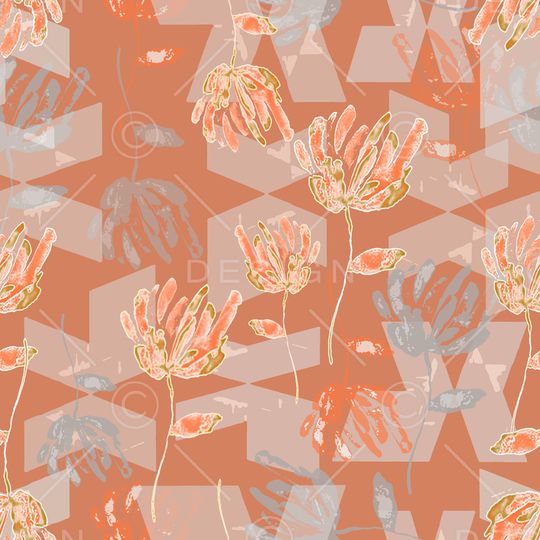 几何印花华亿平台图片