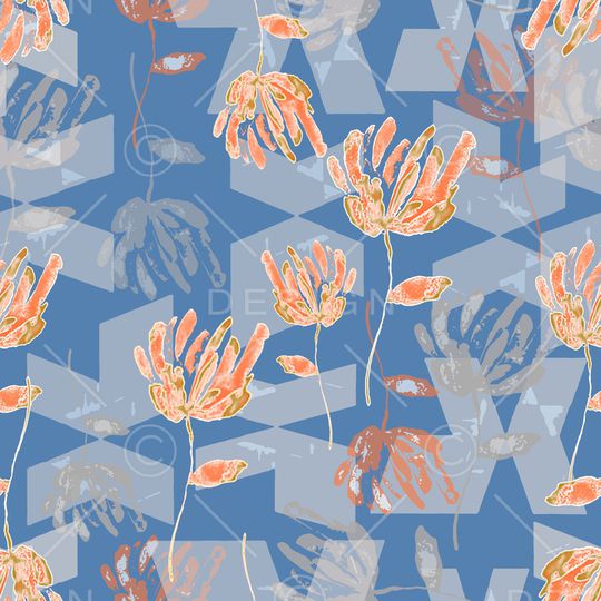 几何印花华亿平台图片