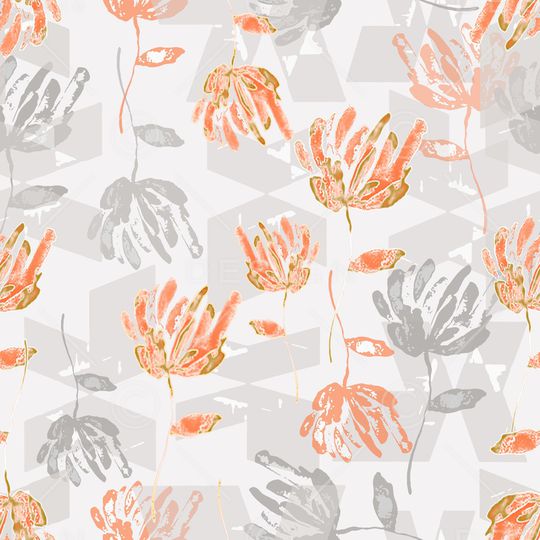 几何印花华亿平台图片