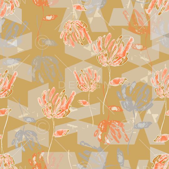 几何印花华亿平台图片