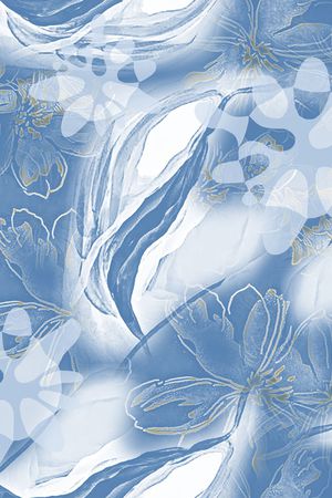 绿植树叶印花华亿平台图片