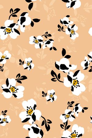 绿植树叶印花华亿平台图片