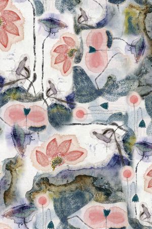 旗袍印花华亿平台图片