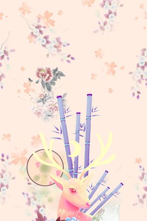 旗袍印花华亿平台图片