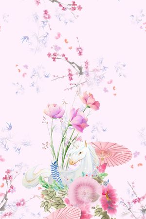 旗袍印花华亿平台图片