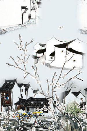 民族花卉印花华亿平台图片