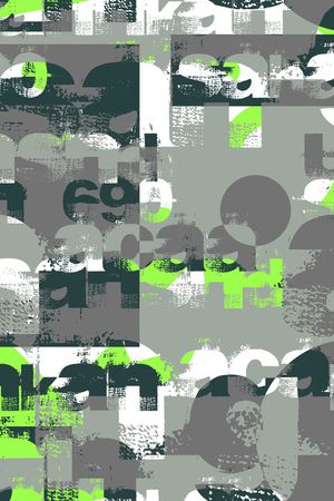 几何印花华亿平台图片