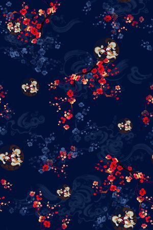 民族风印花华亿平台图片