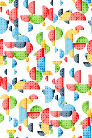 几何印花华亿平台图片