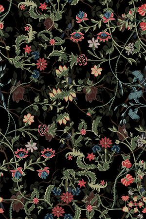 民族风印花华亿平台图片