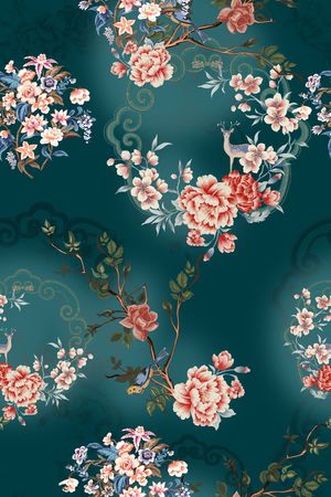 民族风印花华亿平台图片